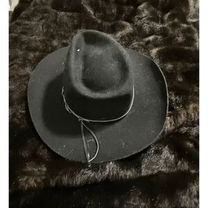 Black Eddy Brothers gunfighter 2 Style Cowboy Hat M 7